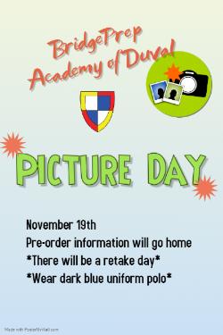 Picture Day - November 19th 